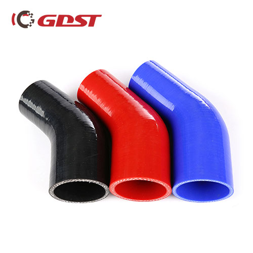 45 degree reducer elbow silicone hose