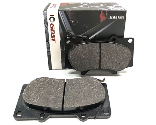 semi-metallic brake pad D1035