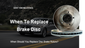 when to replace disc brake rotors