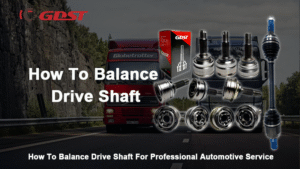 How To Balance Drive Shaft