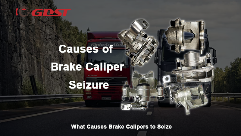 what causes brake calipers to seize
