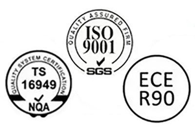 brake pad certification