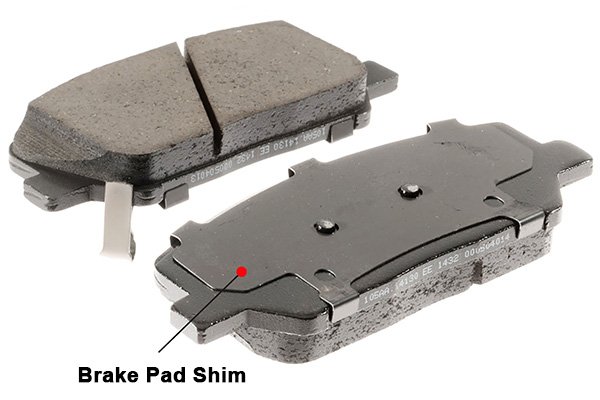 brake pad shim