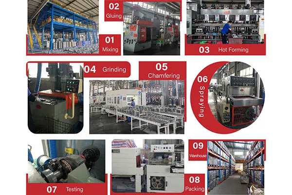 Full Process Brake Pad Manufacturing Line
