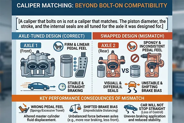 alt bolt on compatibility but brake performance mismatch