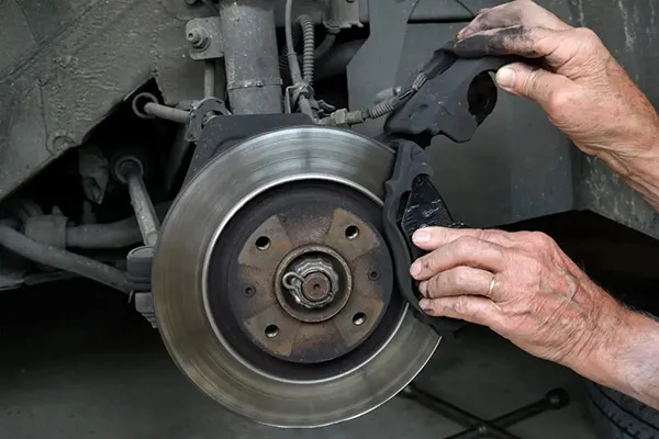 change brake discs when changing pads inspection