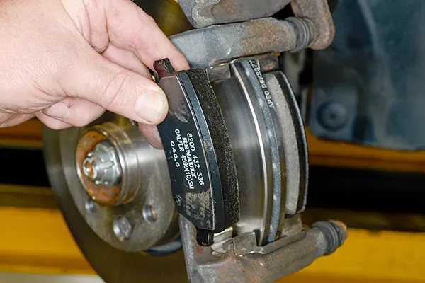 why change brake discs with new pads