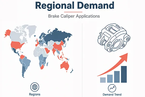 regional brake caliper market trends 2027 and vehicle applications
